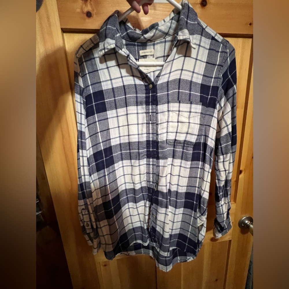 AEO Boyfriend Cut Flannel